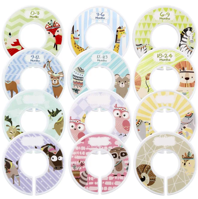 Woodland Creatures Baby Boy Closet Dividers Wardrobe Hanger Woodland Creatures Baby Boy Closet