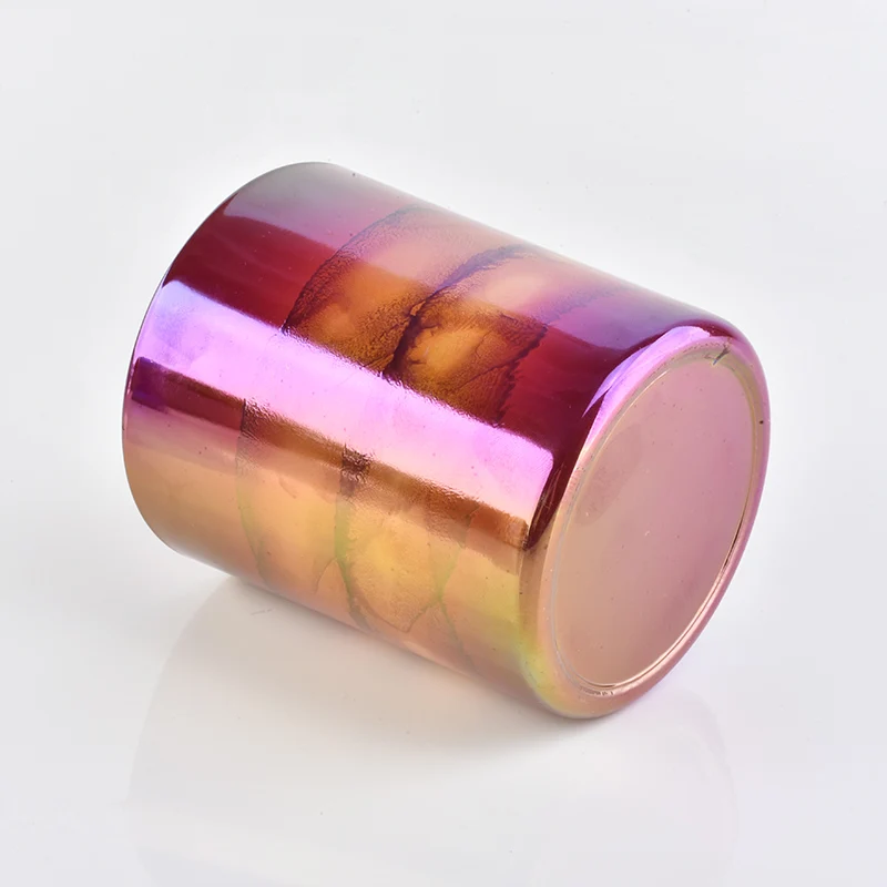 Custom Colored Glass Candle Vessel Candle Jars Wholesale China