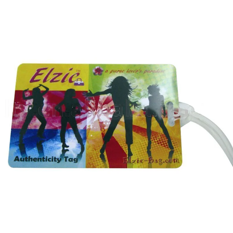 pvc bag tag