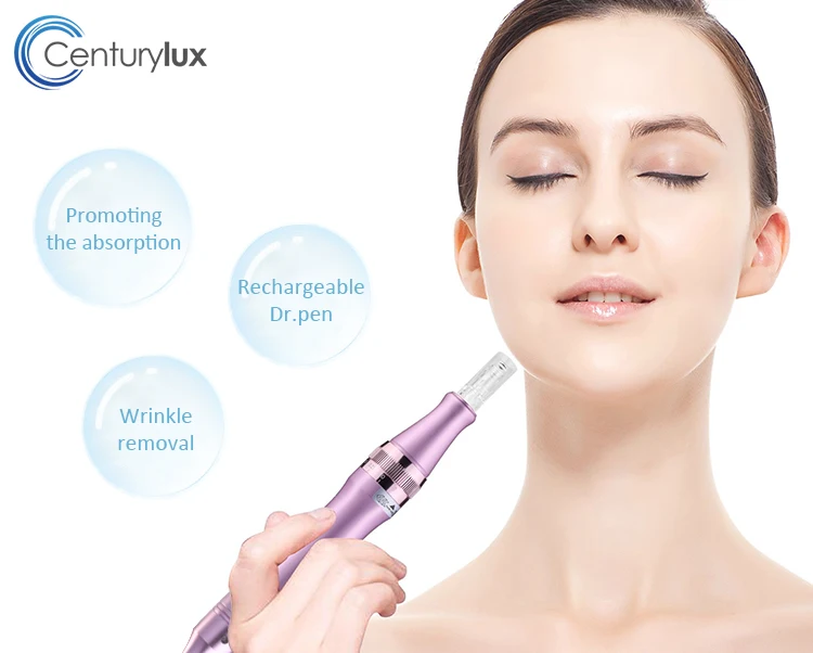 Pluma Dermapeadora Profesional Coreana,Micro Pluma Dermapen M7 Para