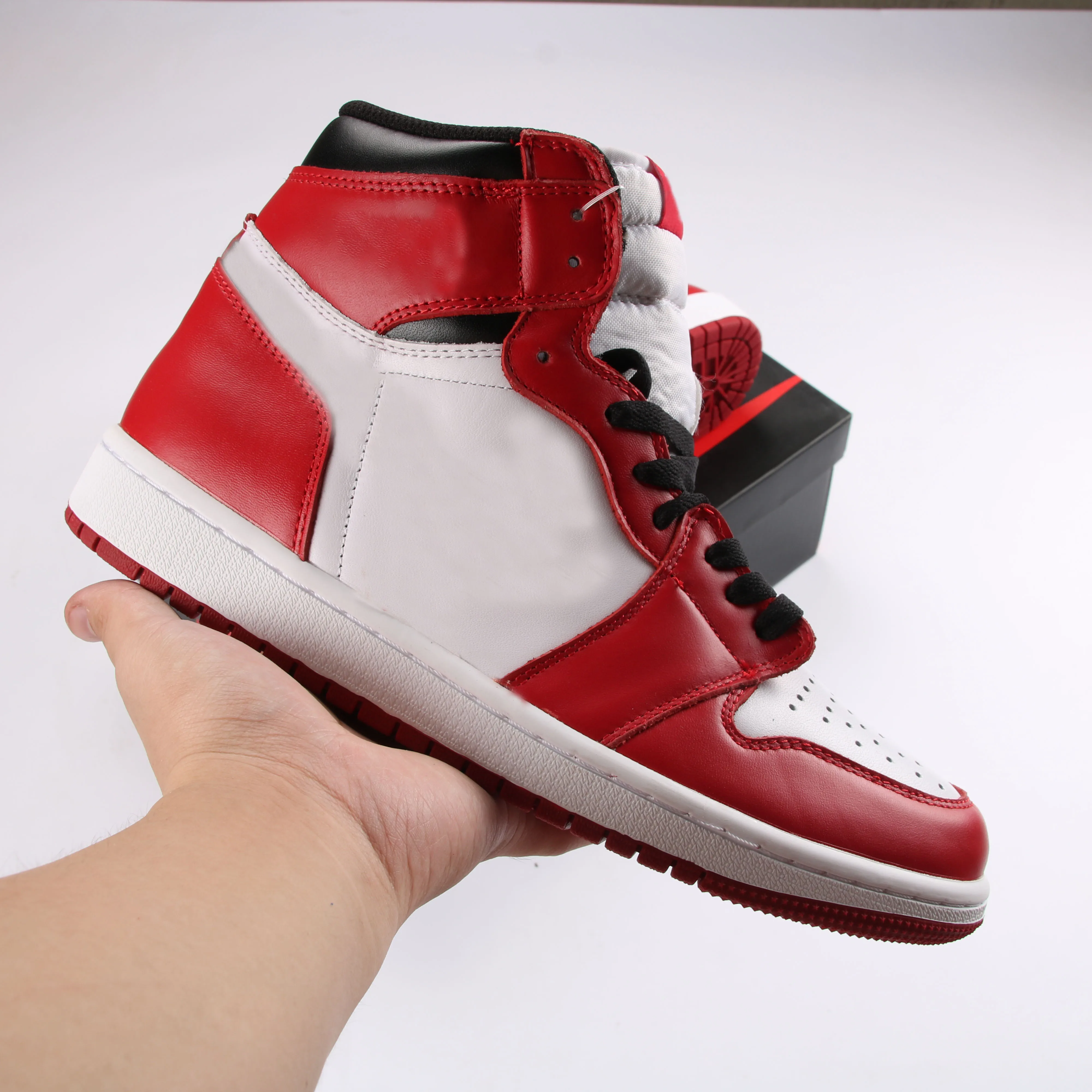 
Factory Designer Custom Wholesale Manufacturer High Quality Men Basketball Shoes Custom AJ1 LOGO Design Make Your Logo 