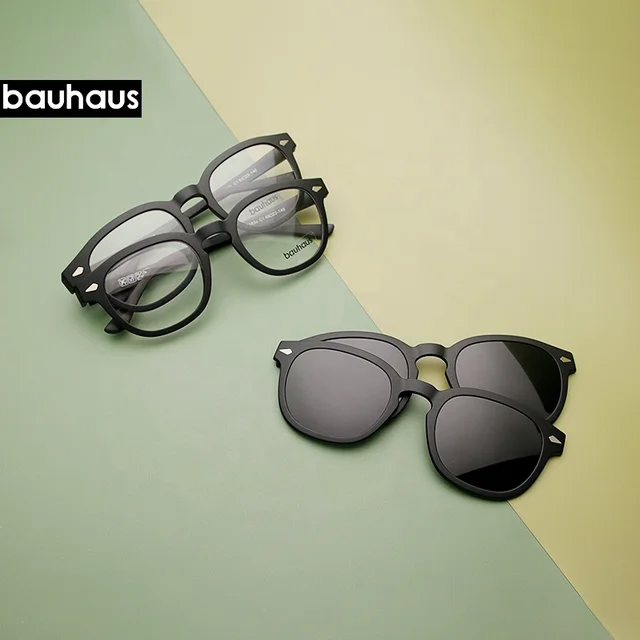 X3183 Two Sizes Pure Ultem Eyeglasses High Quality Clip on Sunglasses