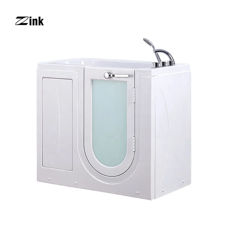 
Zink Z1366 Acrylic Free Standing Jet Massage Bathroom Bathtub Disabled 