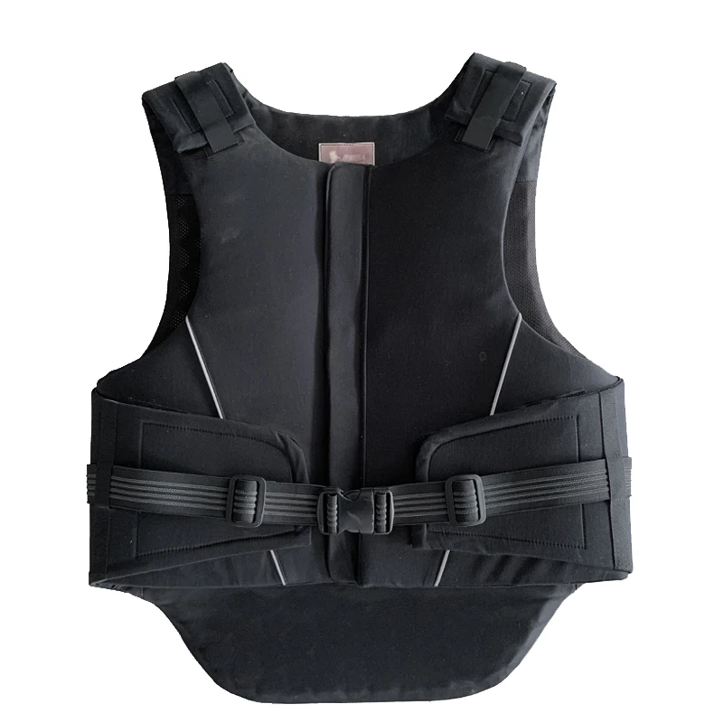thumbnail interactive-video image 1 of HILASON Equestrian Safety Vest - Eventing Protective Vest For Horse Riding (Blue) 1 of 5