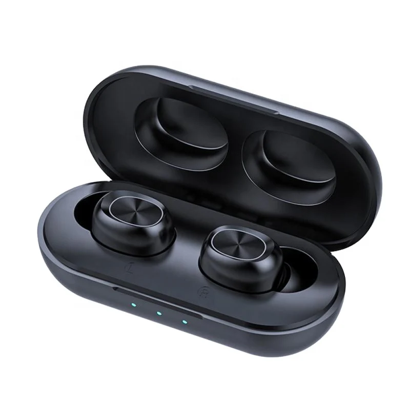 
Amazon Top Seller B5 TWS Earbuds 300mAh Power Bank touch control with LED display wireless headphone sport earphone waterproof 