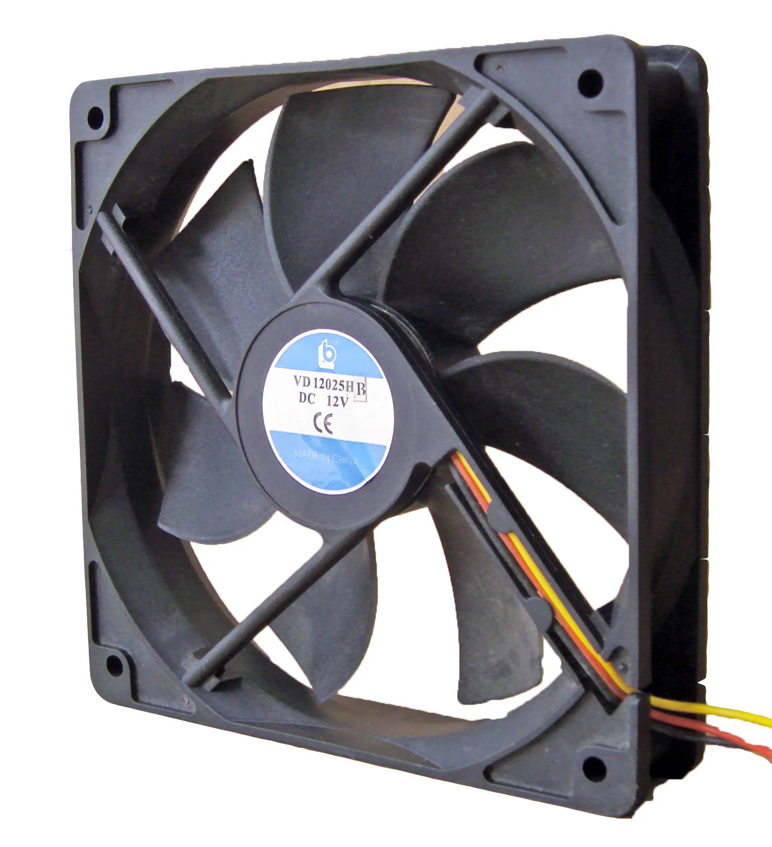 120x120x25 Brushless Axial Flow Exhaust Fan 12 Volt 120mm Dc Mini 