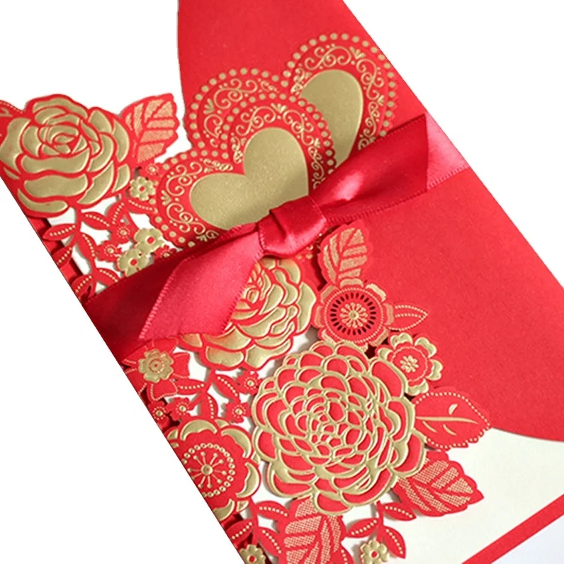 
Laser Cut Wed Card Pearl Embellishments for Wedding Invitations Wed Invite Pakistan Style 