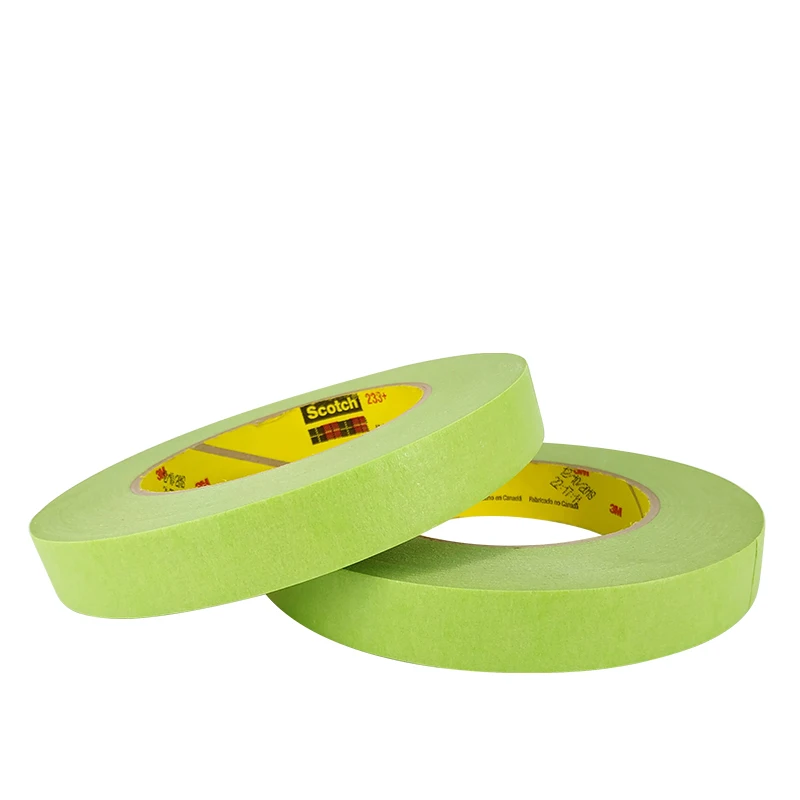 3M 233+ Performance Green Masking Tape For Automotive ApplicationsScotch Performance Green Masking Tape 233+3m 233