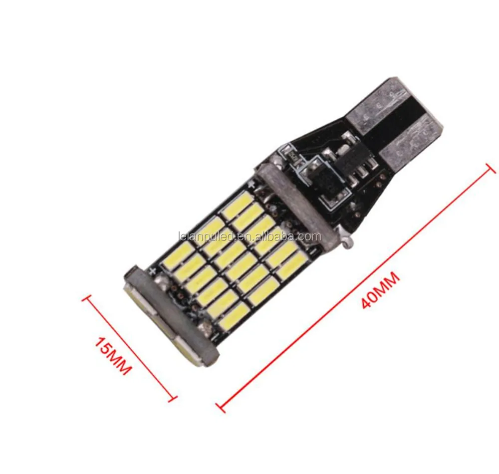 Smd 45. Светодиодная лампа. T15-45smd-4014 (w16w).