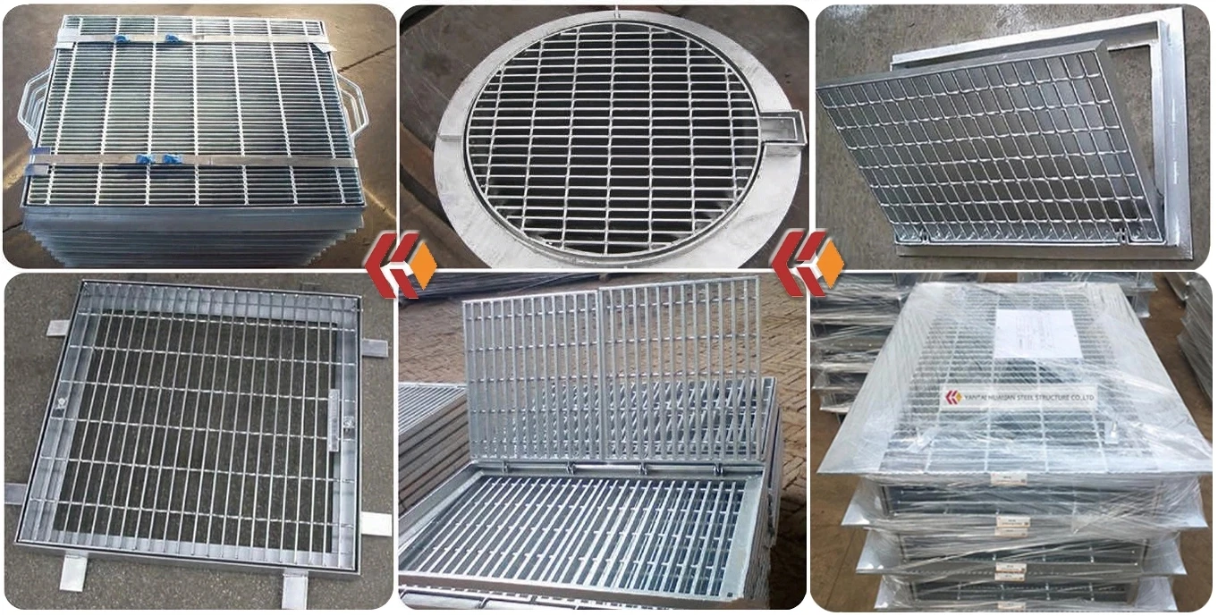 sump cover/trench cover/drain covers floor pedestrian trench grate channel drain covers