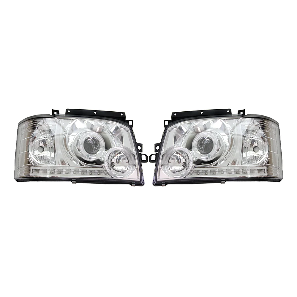Auto Headlamp Hiace 4681 Angel Eye Head Light New Hiace Led Head Light