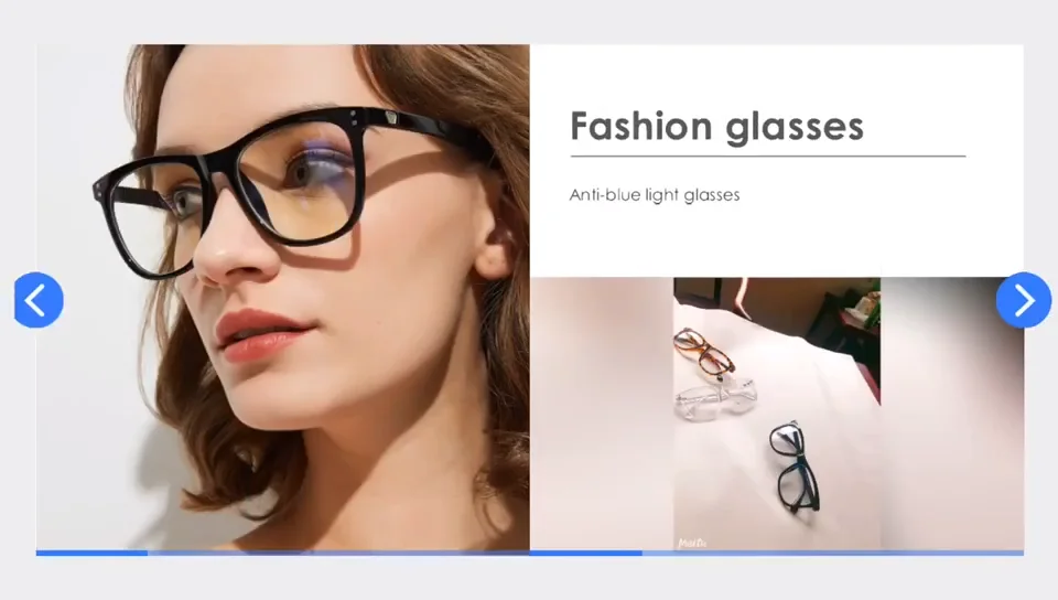 Computer Gaming Blue Light Filter Cut Glasses Frames Eyeglasses Black