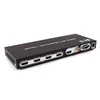 1080P HDMI 4X1 Quad Multi-Viewer Support Seamless Switch IR Remote RS232