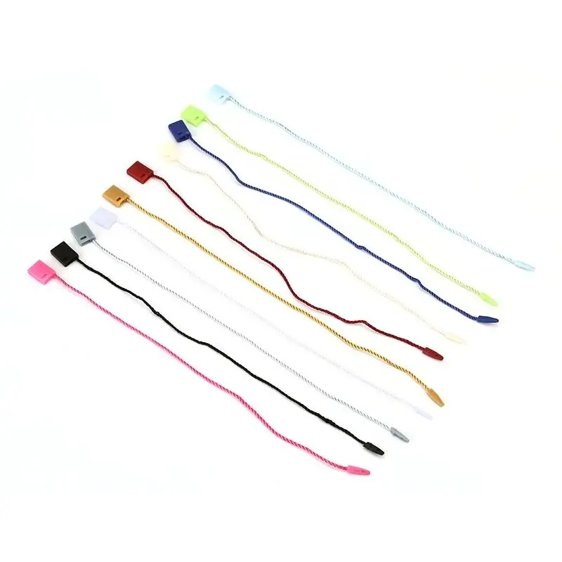 1000pcspack Wholesale Polyester Garment Cord Hang Tag Fastener Plastic