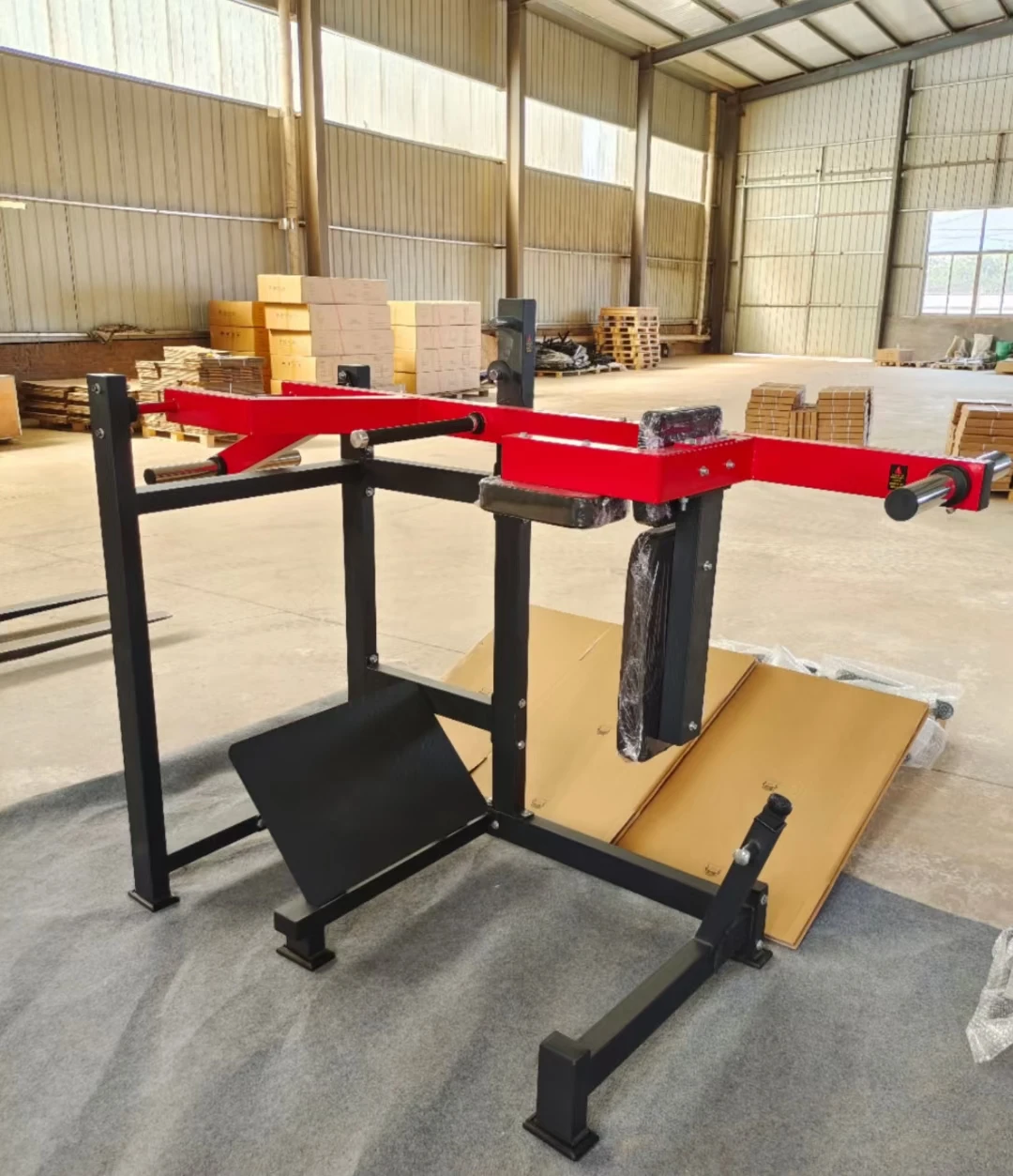 Commercial Pendulum Squat Machine for Body Weight Exercise & Strength ...