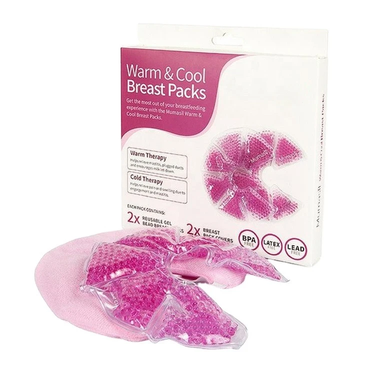 Reusable Perineal Ice & Heat Packs With Washable Sleeves For Postpartum
