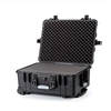 Customized Trolley fishing tackle case locked waterproof Rugged plastic flight outdoor toolcase computer box