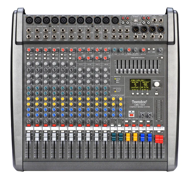 
China Manufactory audio mixer professional mixer audio console dynacord audio mixer with high quality 