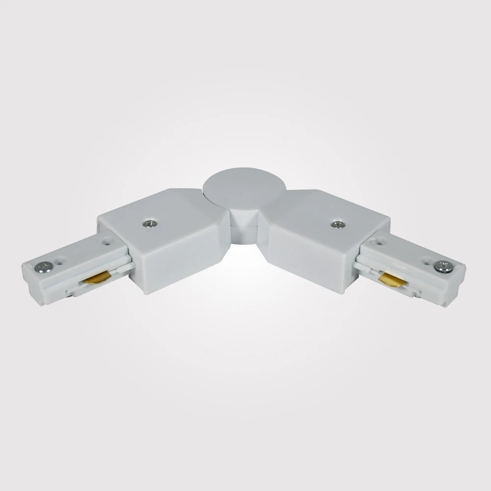 LED String Track Lighting System Accessories Connector For 3 Wire Track Light