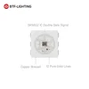 Dual data wire SK9822 (Similar APA102) rgb led smd chip in sale