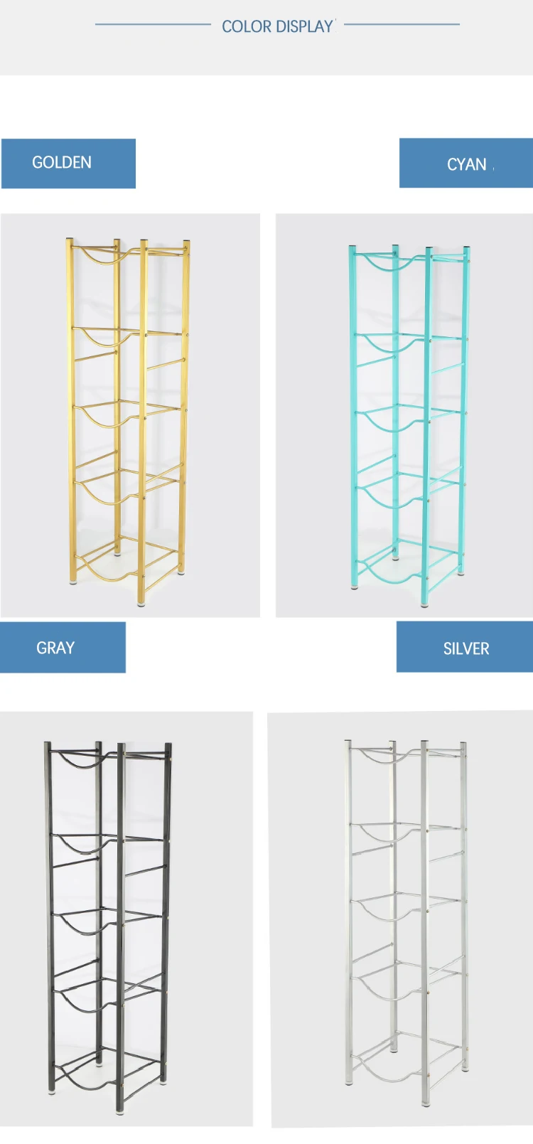 5 Gallon Water Bottle Stand,Mineral Water Bottle Stand,Portable Stainless Steel Water Jug Stand