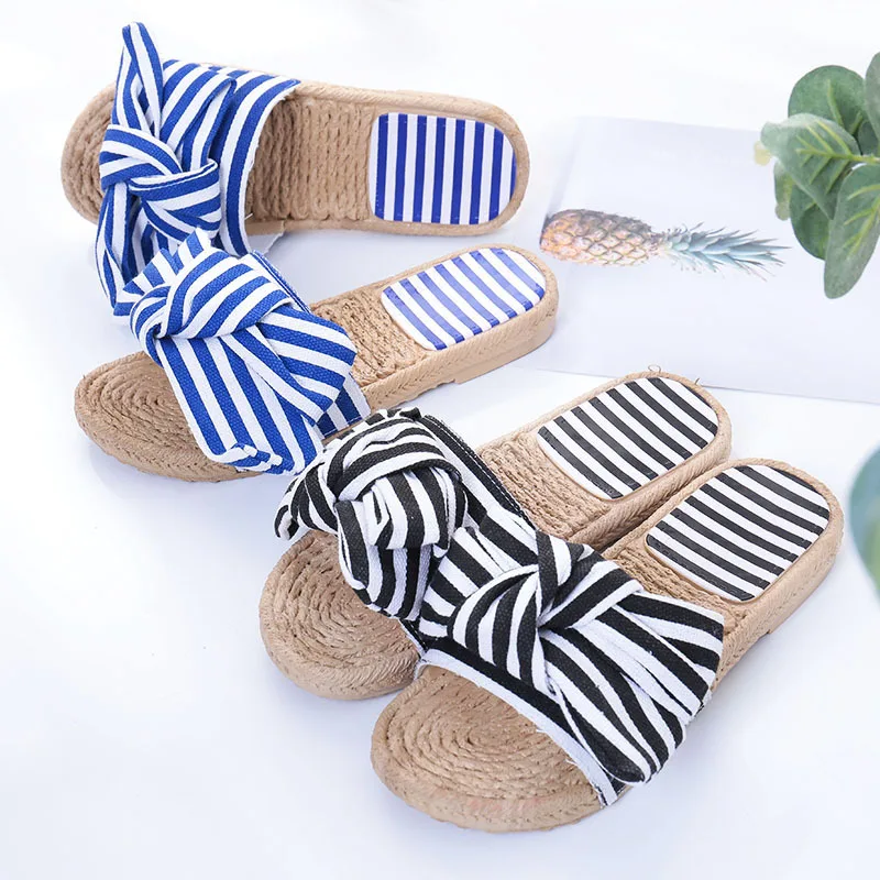 Wholesale Lady Slipper Flat Footwear Design Slide Ladies Mules Indoor