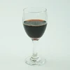 6 oz high white soda lime glass material wine glass with strong leg
