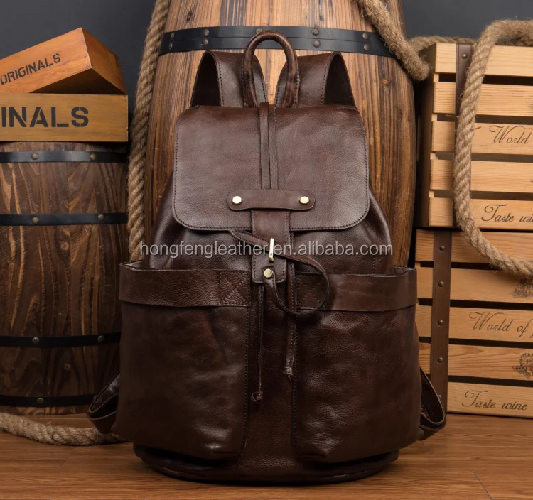 Catálogo de fabricantes de Vintage Leather Backpack de alta calidad y  Vintage Leather Backpack en Alibaba.com
