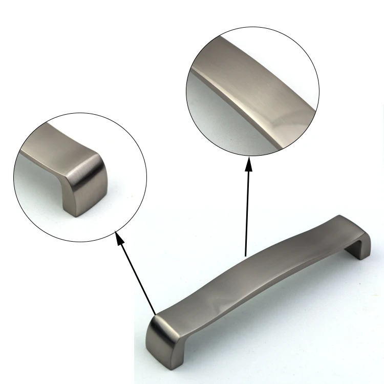 Cabinet handle pull aluminum  material cabinet door handles