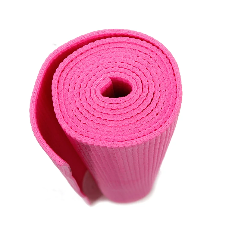 可折叠定制尺寸锻炼丁腈橡胶 (nbr) 高密度环保水洗彩色瑜伽垫