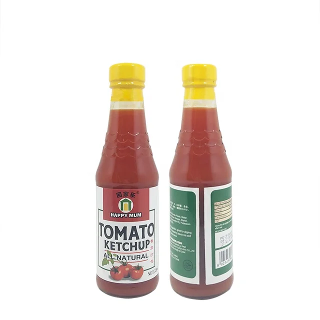 320g Haccp Wholesale Chinese Squeeze Or Glass Bottle Natural Tomato