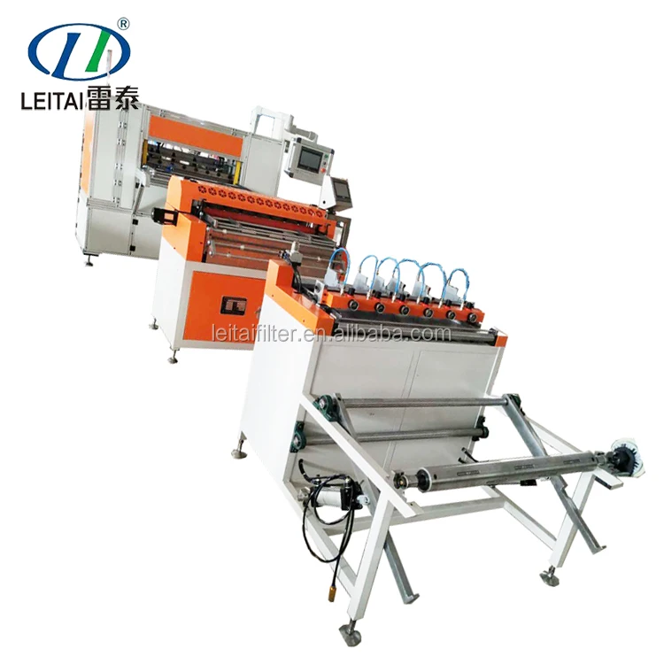 Leitai Full Auto High Speed HEPA Air Filter Pleating Machine, View