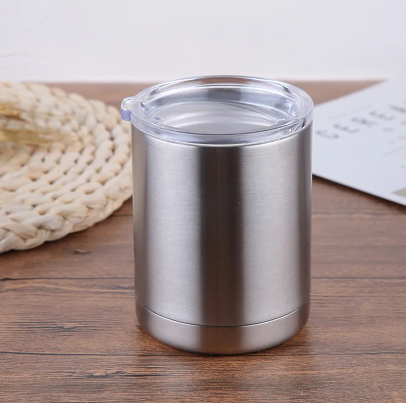 10oz Regular Tumbler Double Wall Stainless Steel Tumbler Cup Vacuum