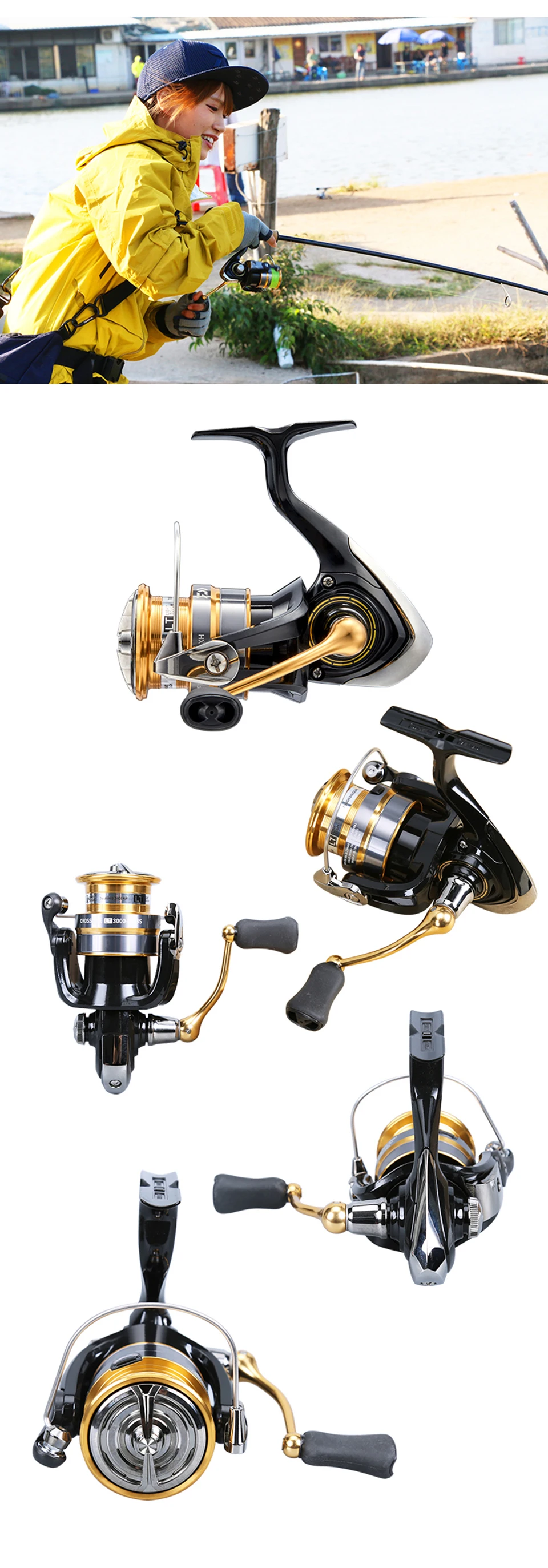 Original Daiwa Crossfire Lt Spinning Fishing Reel 1000 00 3000 4000 5000 6000 Buy Fishing Reel Daiwa For Freshwater Saltwater Reel Japan Daiwa Wholesale Daiwa Reel Pesca Product On Alibaba Com