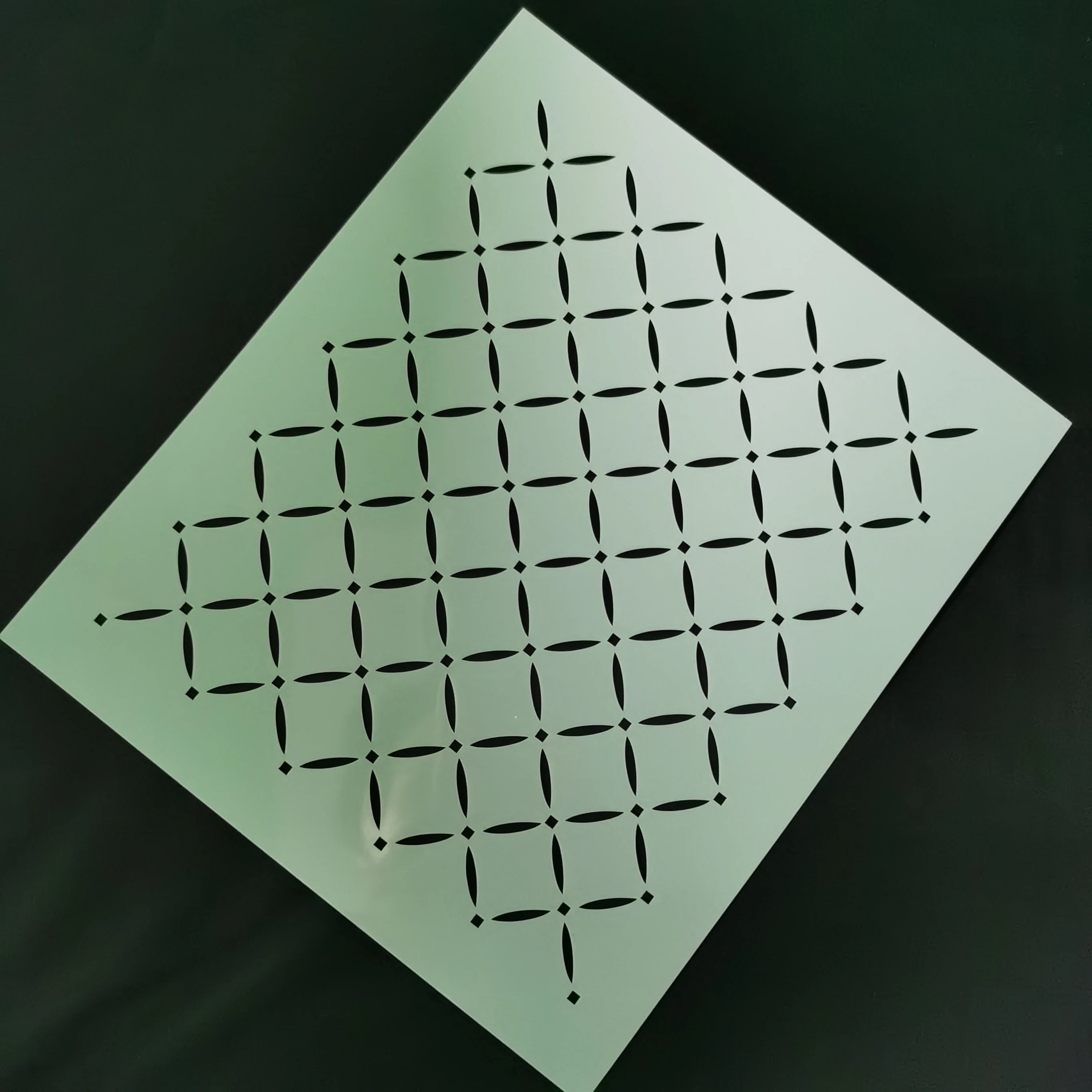 Laser Cut Plastic Stencils For Cake Decoration Cake Decorating Tools