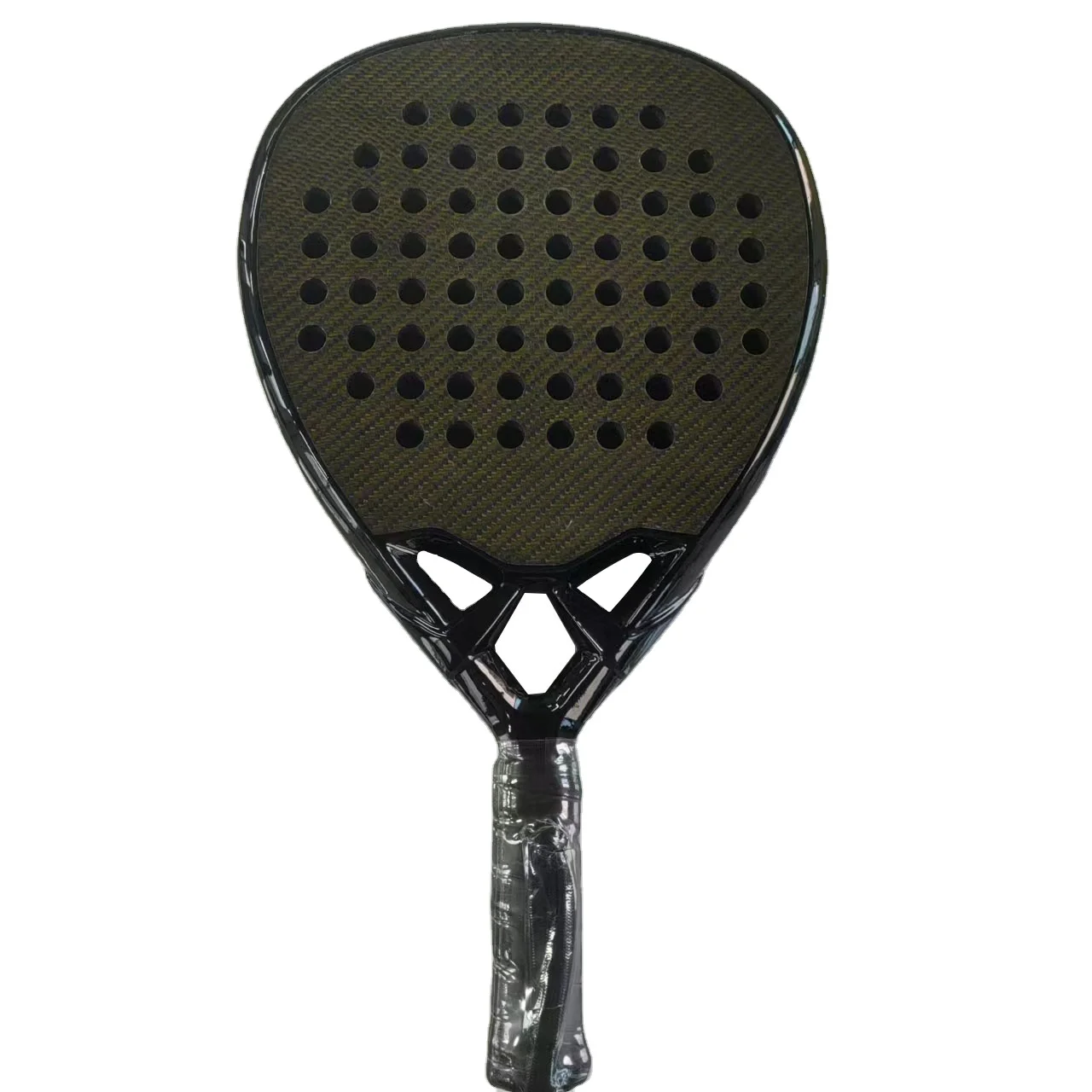 Uniker Padel Tennis Racket Carbon Fiber Surface With Eva Memory Foam ...