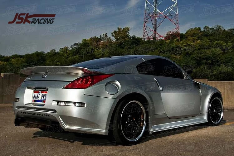 2003-2008 Do Luck Style Half Crabon Fiber Rear Bumper For Nissan 350z ...