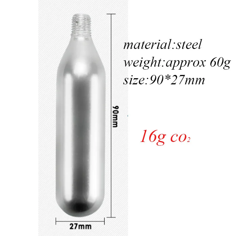 Co2 cheap cartridge sizes