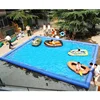 Last Long CE/UL Passed Water Play Huge Inflatable Paddle Boat/Water Ball Pool for park
