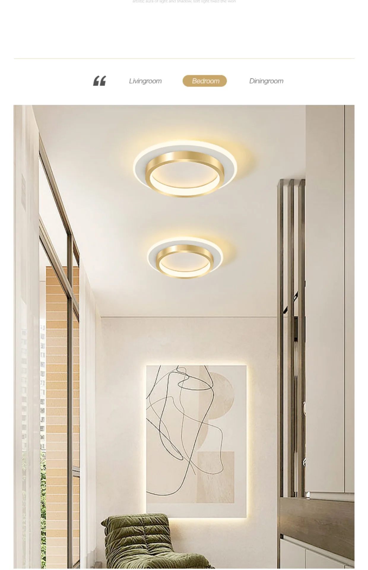 product minimalist corridor nordic entryway foyer cloakroom creative personality led warm white dimmable ceiling light-14