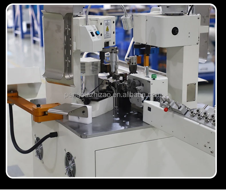 Automatic Terminal Press Machine Fully Automatic Both Side Terminal Crimping Machine Double End Wire ...