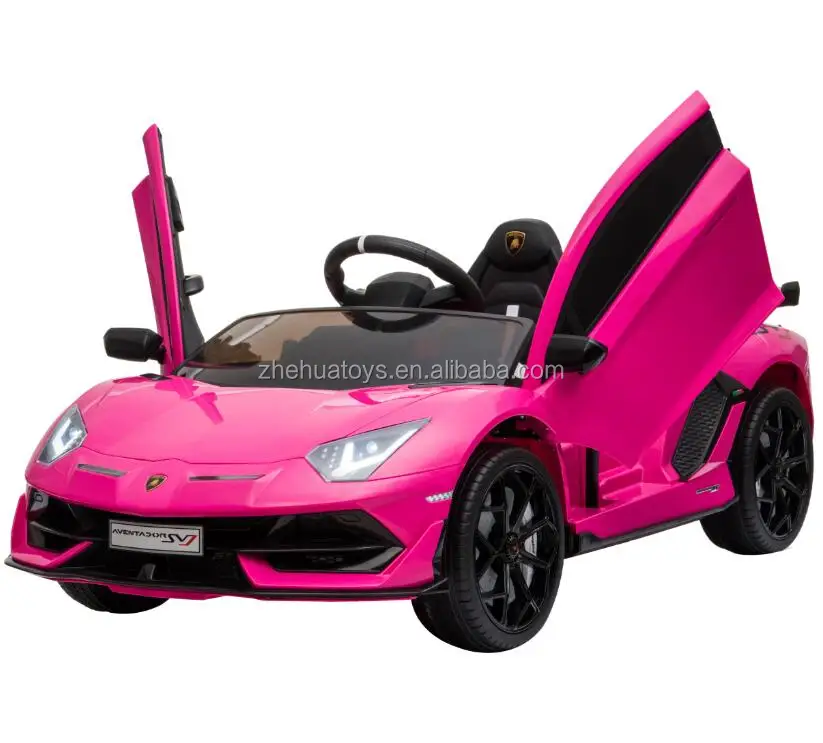 kids pink electric car
