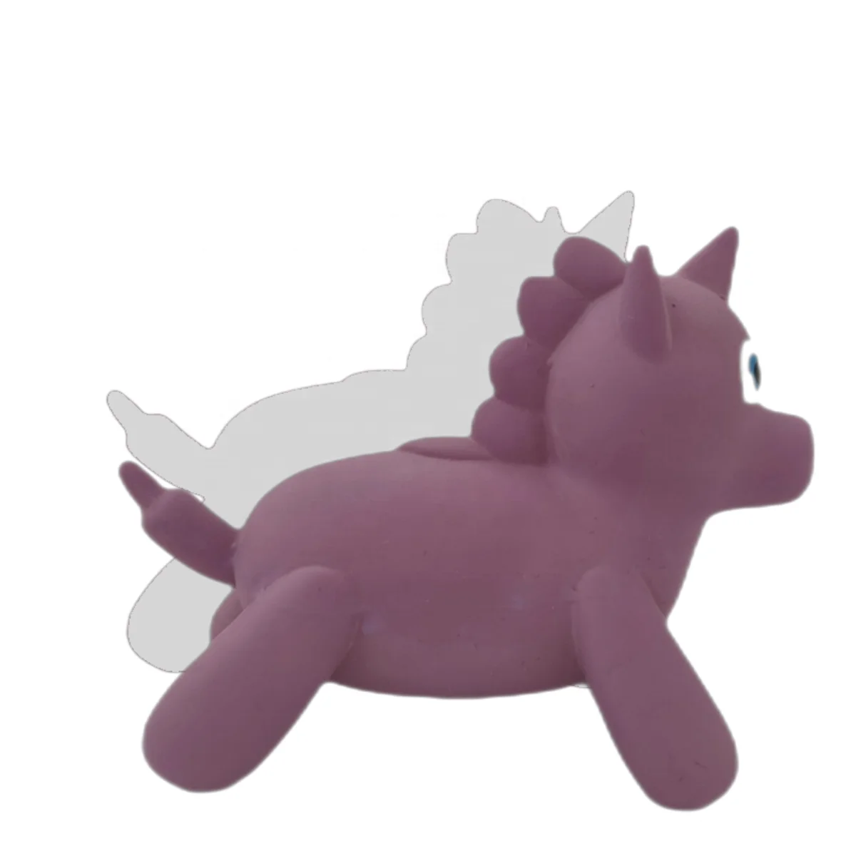 Pink Latex Dog Toy Balloon Unicorn Ecofriendly Rubber Unicorn Squeaky