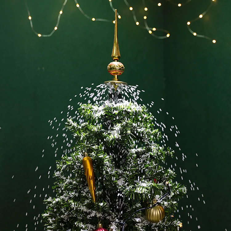 1.9m Large Snowing Christmas Tree With Umbrella Base Music Lighting