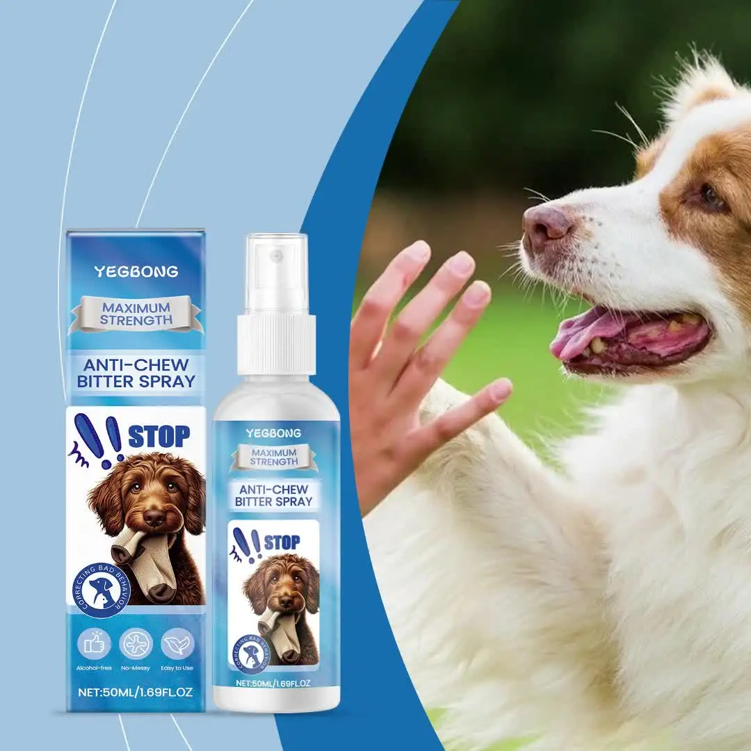 Hot Seller Pet Anti Chew Spray Dogs Stops Chewing Furniture and