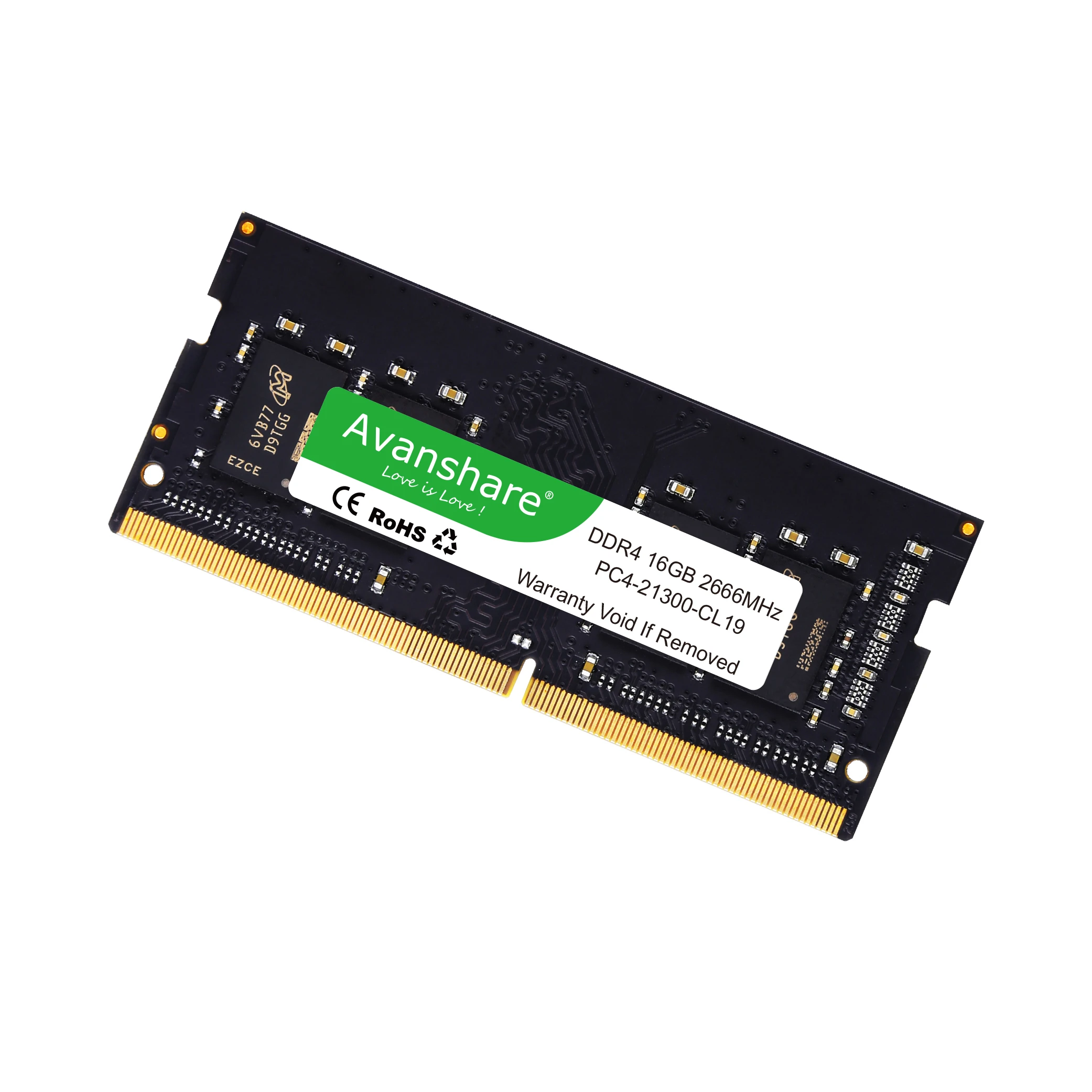 Avanshare Ddr4 Memory Ram Module Laptop Ddr4 2666 4gb/8gb/16gb/32gb Ram