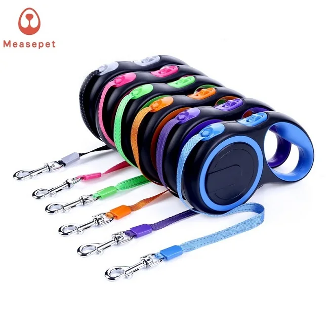
Hot Selling Pet Supplies Dog Training Lead Retractable Leash for Small, Medium and Big Dog 