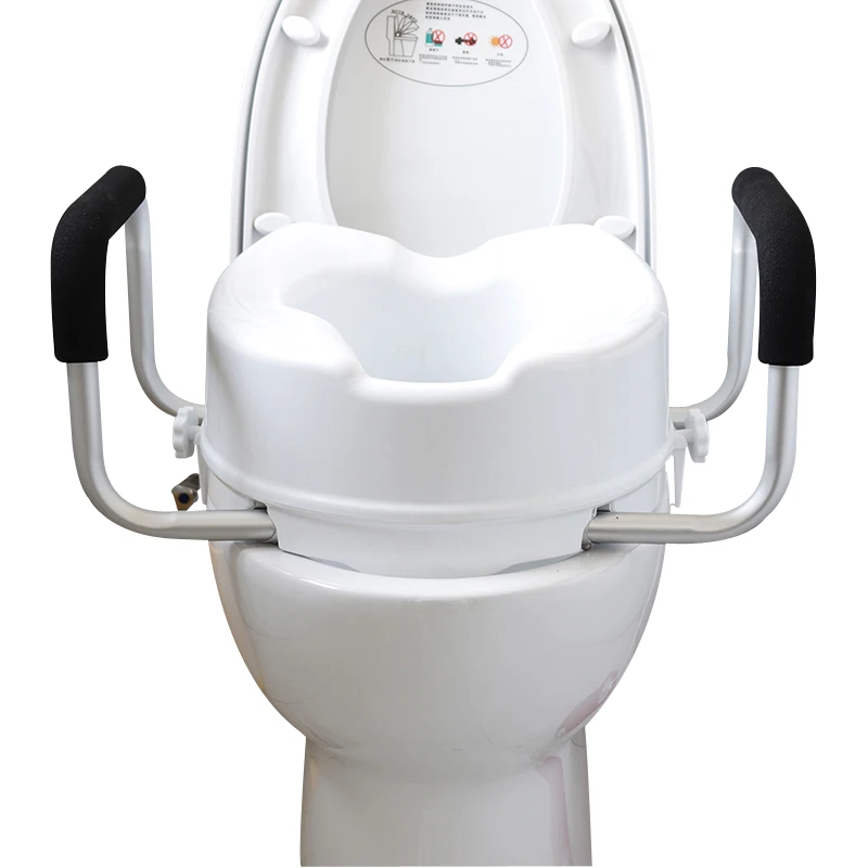 Portable Easy Installation Toilet Seat Riser Raised With Arm Rests Buy Toilet Seat Riser For