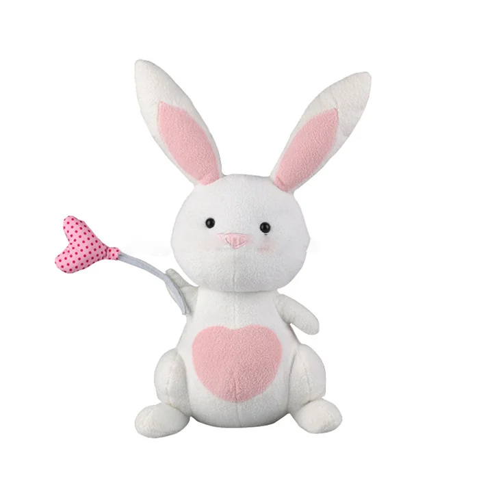 white rabbit teddy bear