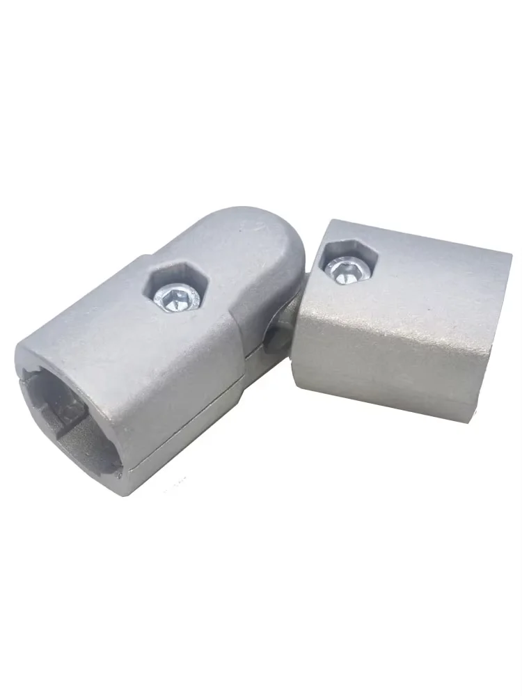 product 180 degree two end external connector 28mm third generation wire rod aluminum alloy 1000 series lean line rod profile-13